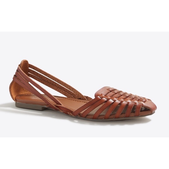 J. Crew Huarache Leather Sandals